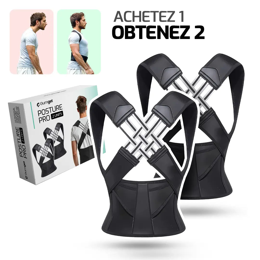 [ACHETEZ 1, OBTENEZ 2] PosturePro™ | Solution N°1 Contre Les Douleurs