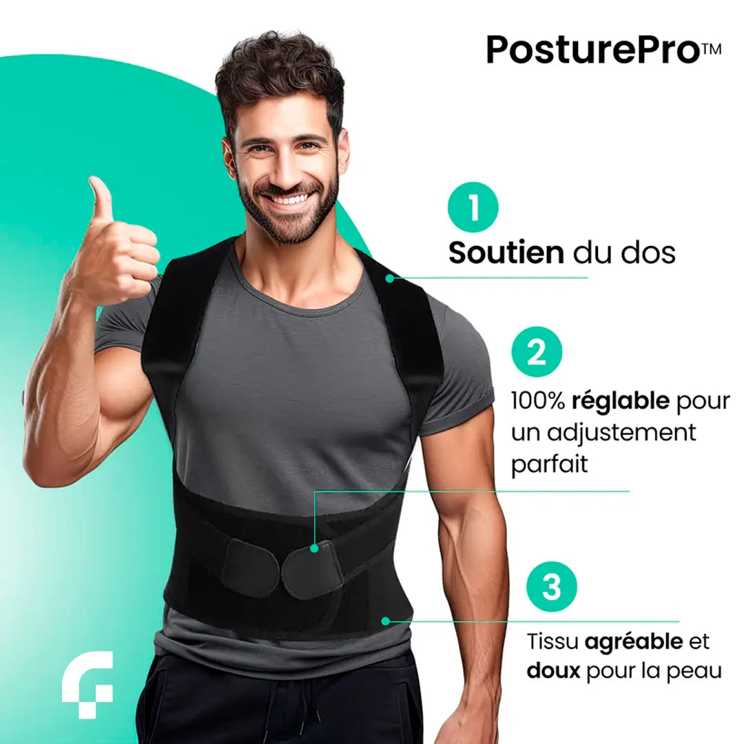 [ACHETEZ 1, OBTENEZ 2] PosturePro™ | Solution N°1 Contre Les Douleurs