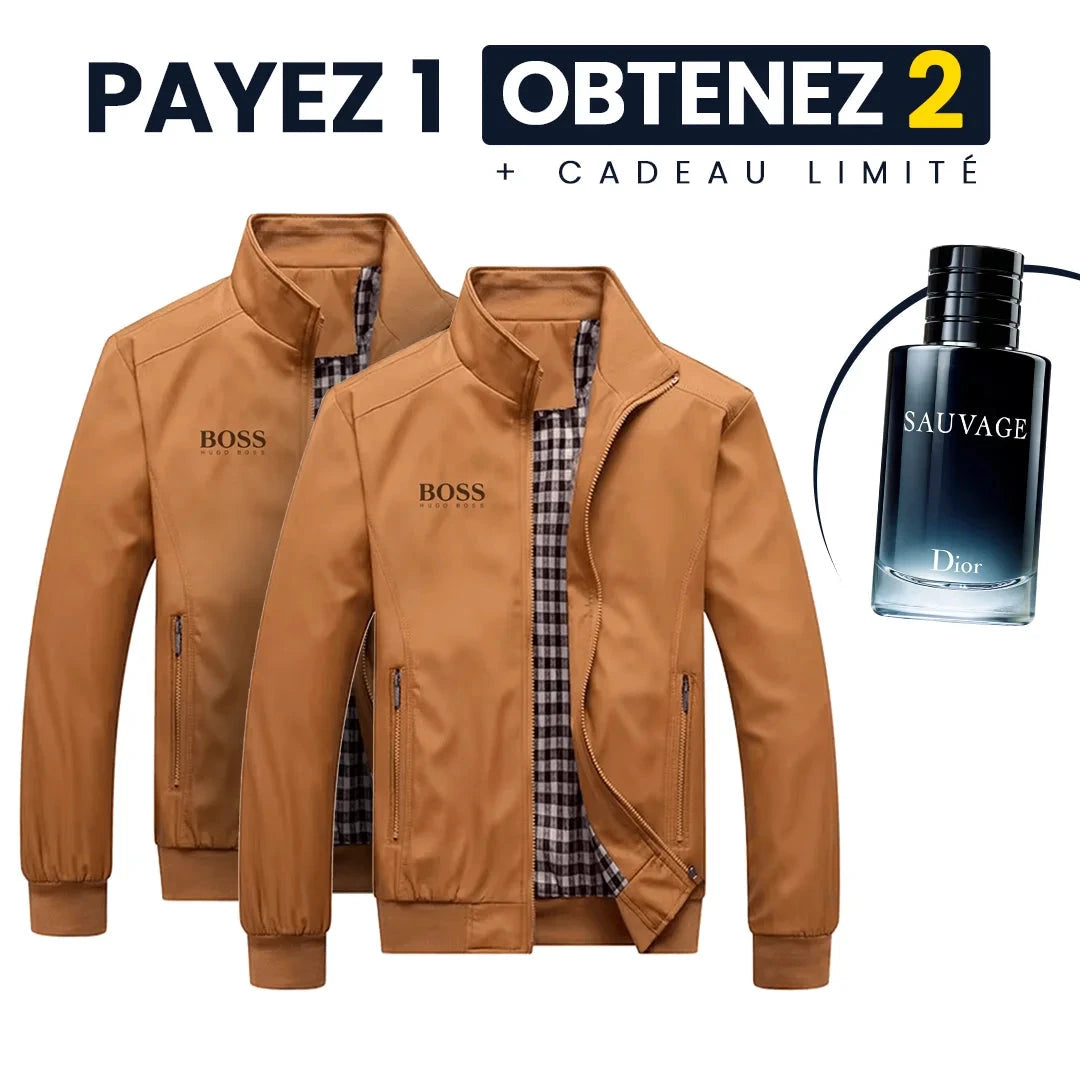 [PAYEZ 1, RECEVEZ 2] Veste Masculine Autumn BOSS + Cadeau Exclusif : Sauvage (100ml)